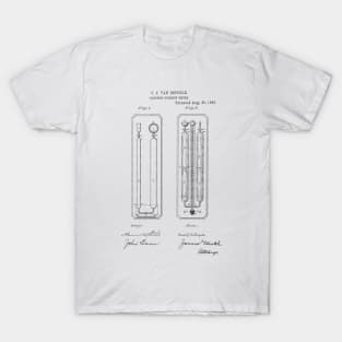 Electric Current Meter Vintage Patent Hand Drawing T-Shirt